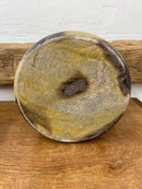 Antique Brown Glazed Stoneware Crock Jar