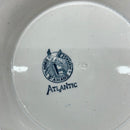 Vintage French Atlantic Transferware Cake Stand