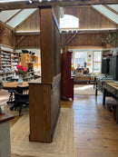 Early American Oak Apothecary Cabinet/Hutch