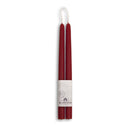 Beeswax Taper Candles – Dripless & Handmade in USA: Terracotta / 8"