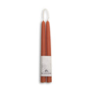 Beeswax Taper Candles – Dripless & Handmade in USA: Terracotta / 10"