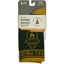 Smokey Emblem Sock: L/XL / Pine