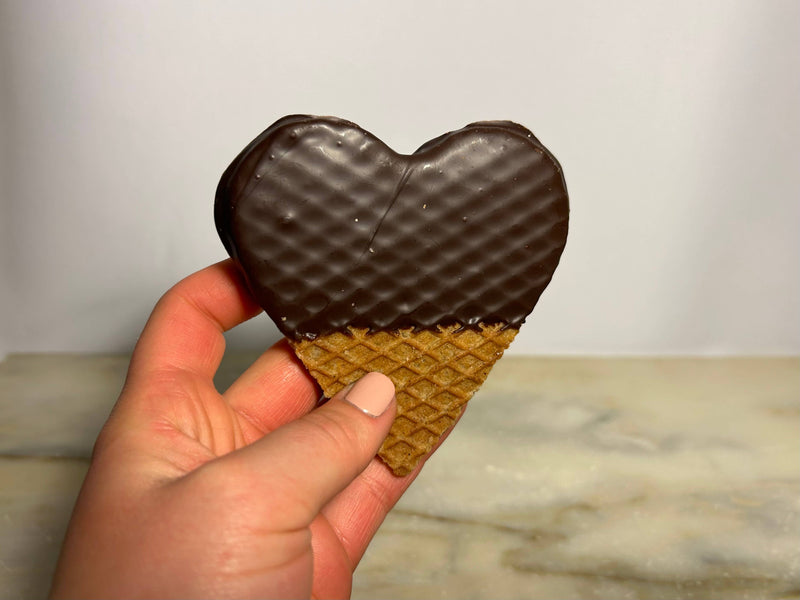 Stroopwafel Hearts: Gift Pack (6) / Chocolate