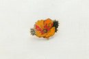 California Poppy Enamel Pin