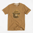 Smokey Logo Unisex Short Sleeve Tee: Ginger Root / XL
