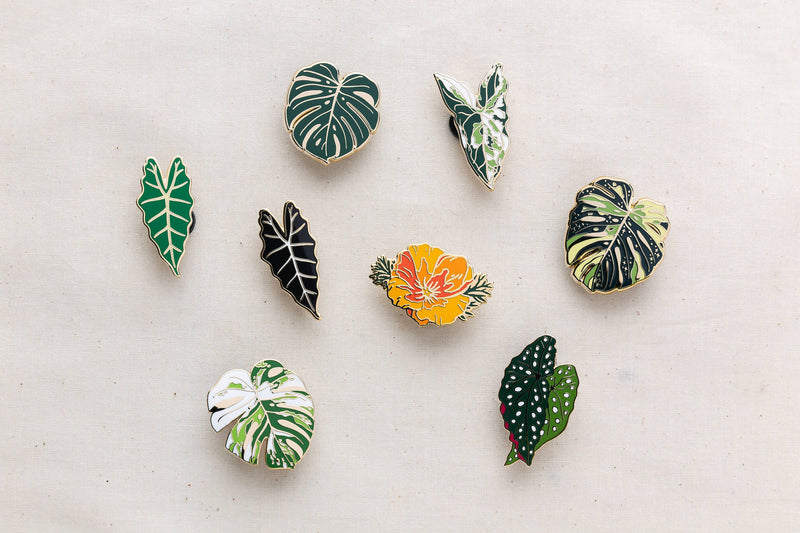 California Poppy Enamel Pin