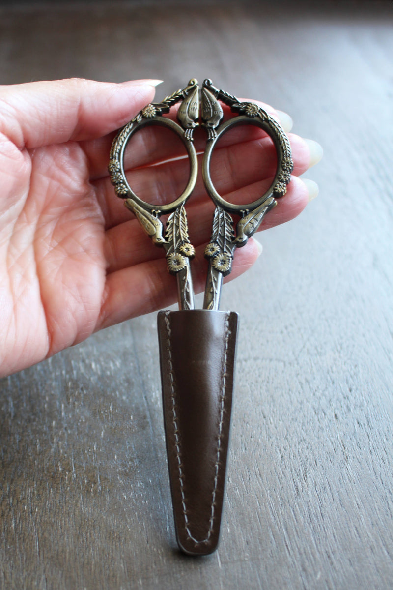 Leather Scissor Sheaths