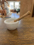 Vintage WETA Stoneware Apothecary Mortar And Pestle