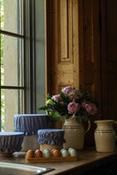 The Stoneware Cottage Pitcher: Half Gallon / Striped