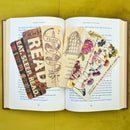 READ Vintage Card Catalog Wooden Bookmark