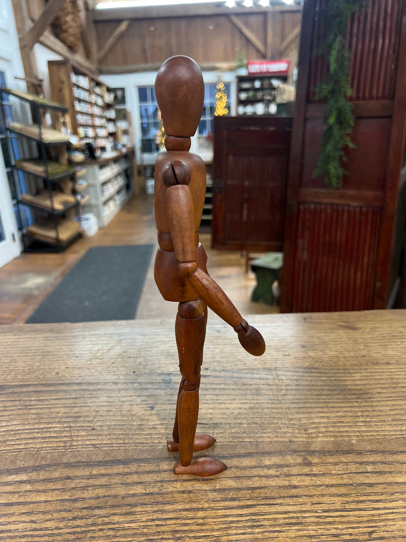 Vintage Wooden Artist Flexible Mannequin