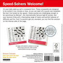 Mensa® 10-Minute Crossword Puzzles Page-A-Day® Calendar 2027