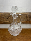 Vintage Cut Crystal Cruet