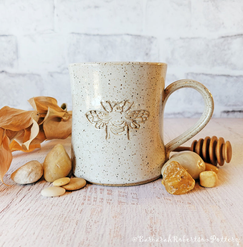 Bee Mug - Handmade Pottery