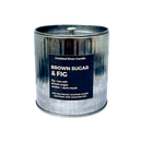 Brown Sugar & Fig Candle | Rustic Tin | Wood Wick