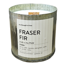 Fraser Fir | Fresh Cut Christmas Tree Wood Wick Candle: 10oz