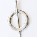 Scarf Ring and Pin - Scarf Jewelry for Wool Scarves