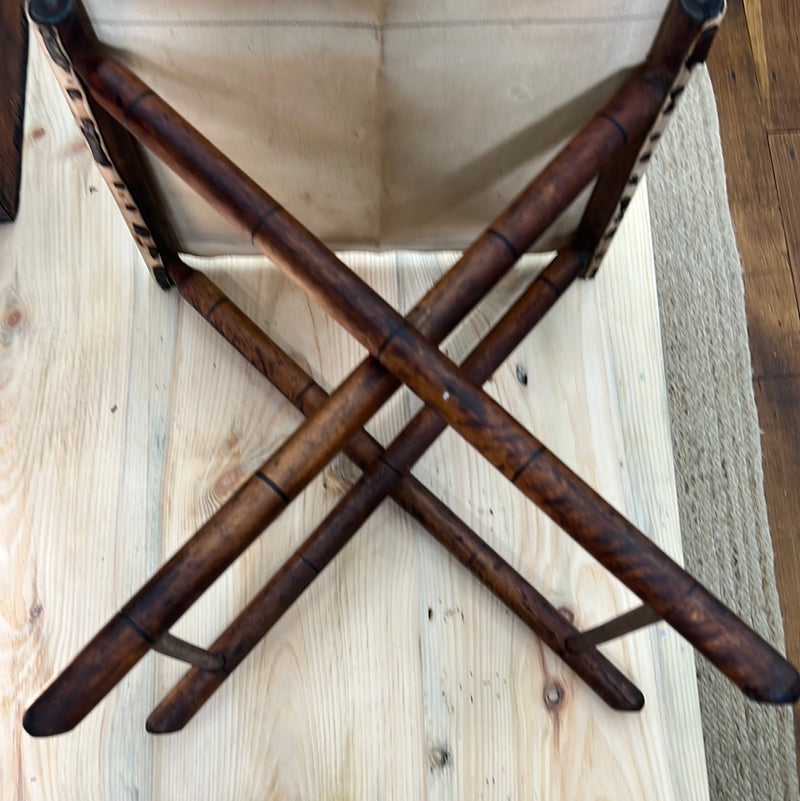Vintage Folding Camp Stool