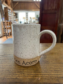 The Hidden Acorn Vanilla Mug - Handmade Pottery