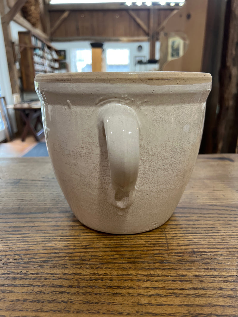 Vintage Stoneware Crock with Handle