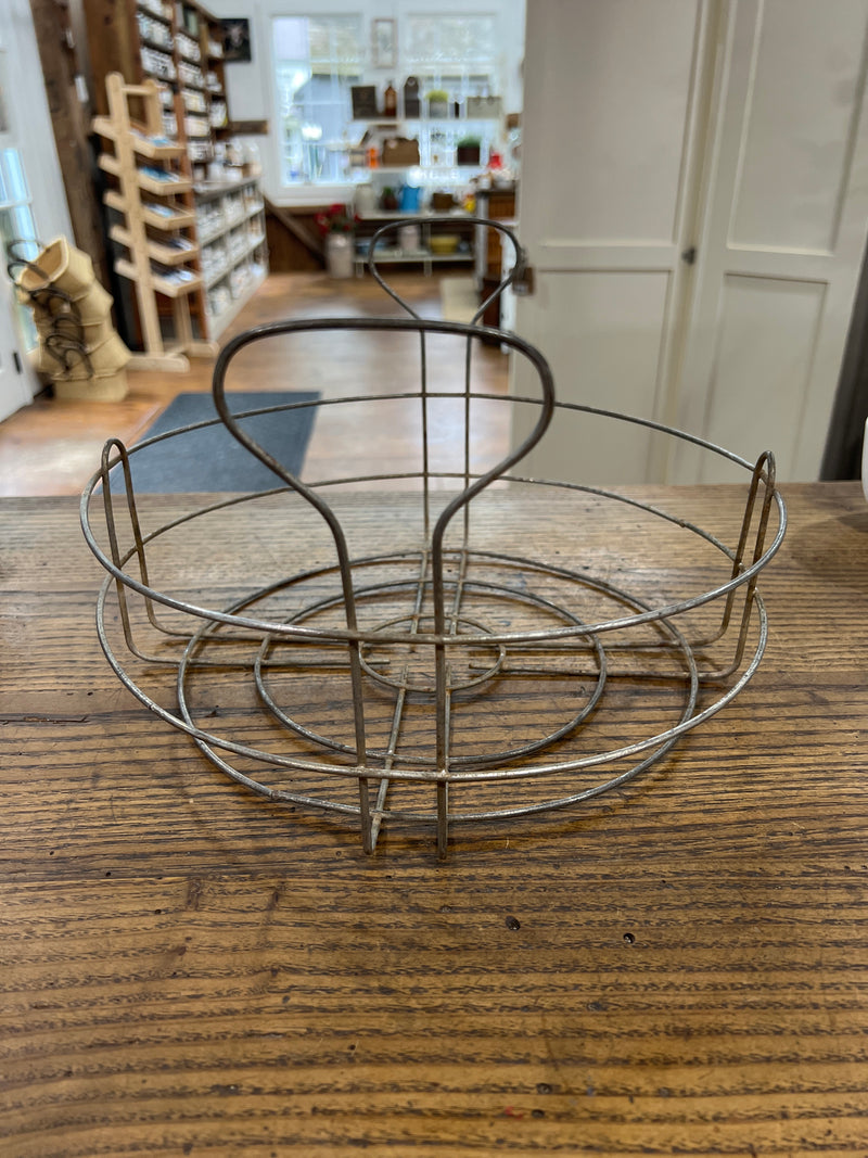 Vintage Wire Rack Canning Jar Basket