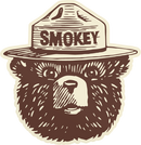 Smokey Logo Sticker