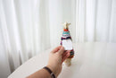 Medium Multicolor Felted Wool Christmas Tree