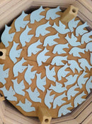 Joy Dove Ceramic Christmas Ornament | Handmade Pottery