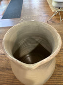 Antique Stoneware Salt Glazed 9” Tall Water Pitcher