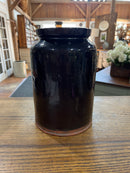 Vintage Red Ware Storage Jar