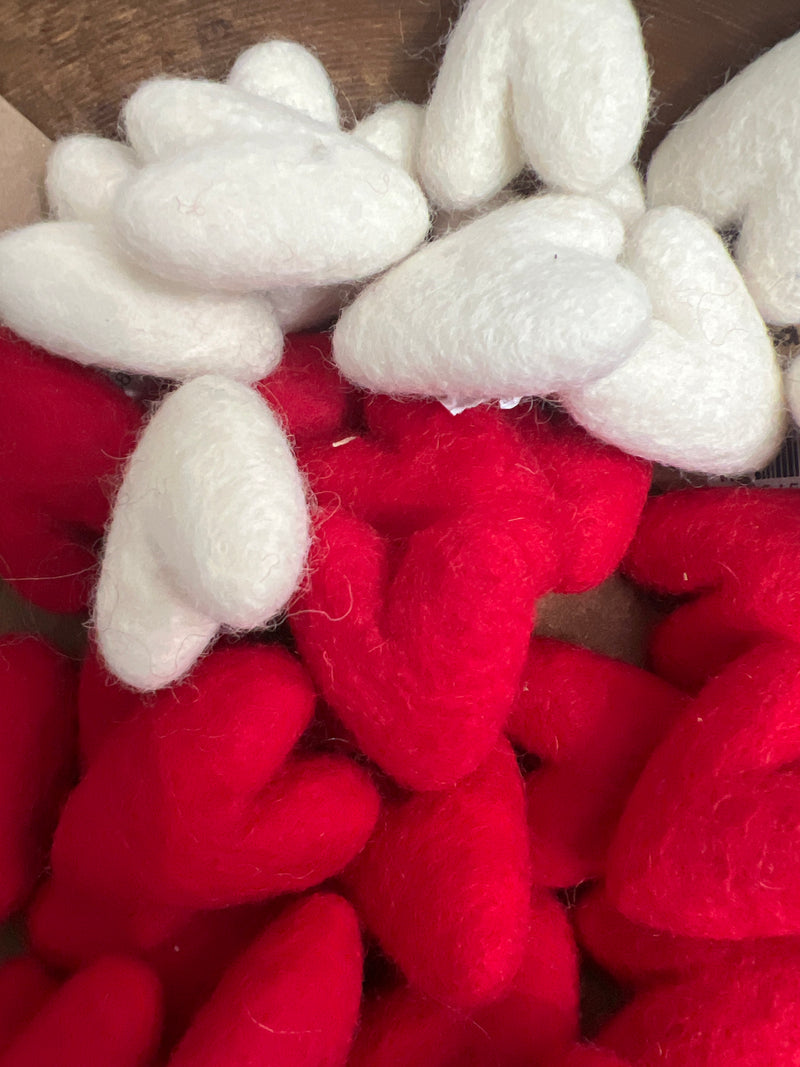 Wool Felt Hearts  Eco Fresheners