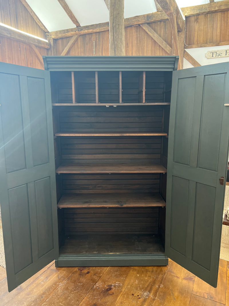 Two Door Primitive Antique Cabinet