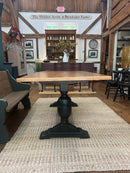 Vintage Double Pedestal Dining Table