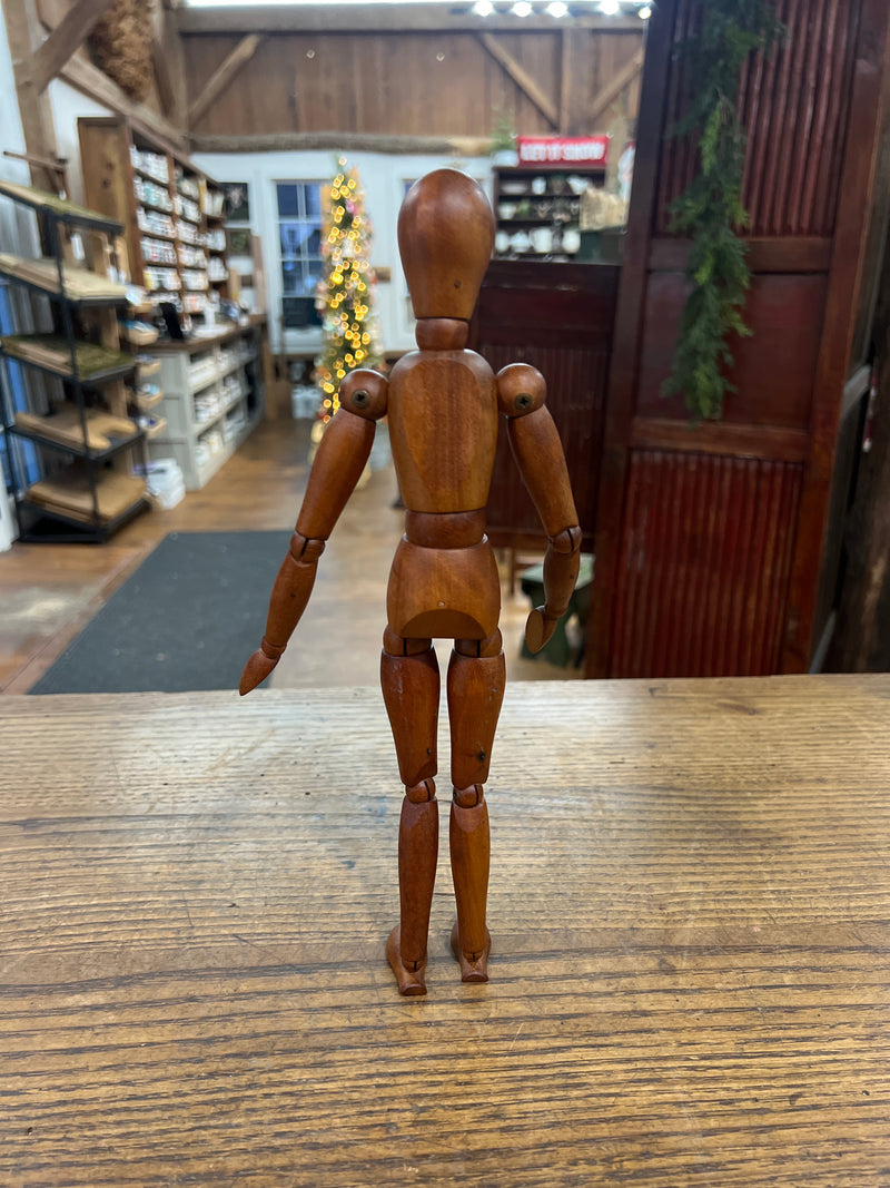 Vintage Wooden Artist Flexible Mannequin