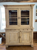 Antique European Pine Cupboard Cabinet