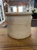 Vintage Stoneware Double Handle Crock