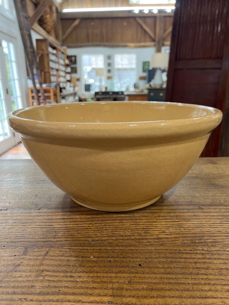 Antique Yellow Ware Mixing Bowl