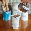 Orchid Ceramic Travel Mug – 16oz with Lid & Sleeve