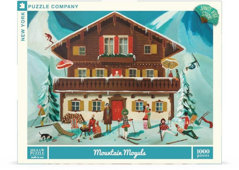 Mountain Moguls - 1000 Piece Jigsaw Puzzle