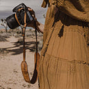 Light Brown Leather Camera Strap: Blonde