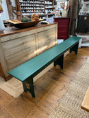 Vintage 7’ Long Painted Bench