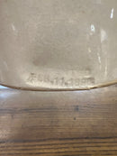 Antique Primitive Stoneware Jar with Wire Bail Handle