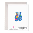 Goose Cake Hat Birthday Greeting Card