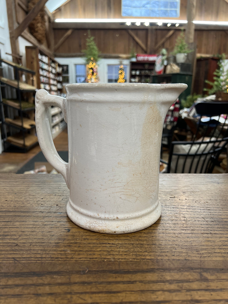 Vintage Burgess + Co. Ironstone Pitcher