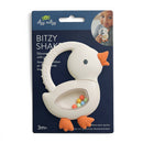 "NEW" Bitzy Shake™ - Silicone Teether with Rattle: Cherries