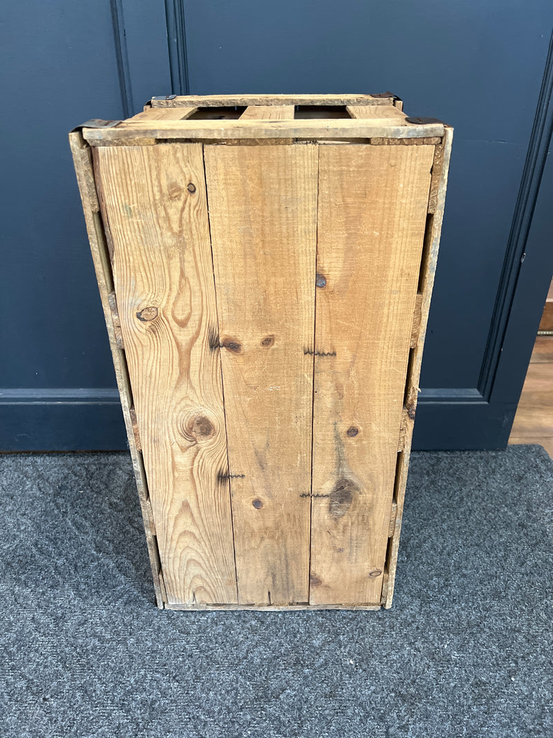 Antique Slatted Wooden Fruit Crate