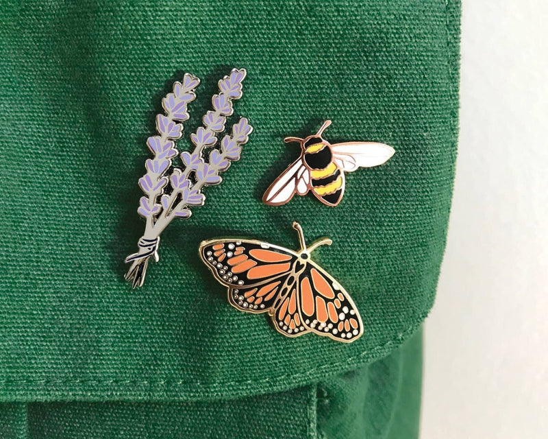 Lavender Enamel Pin