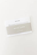 Heirloomed Stationary Recipe Cards in Signature Patterns: Blank