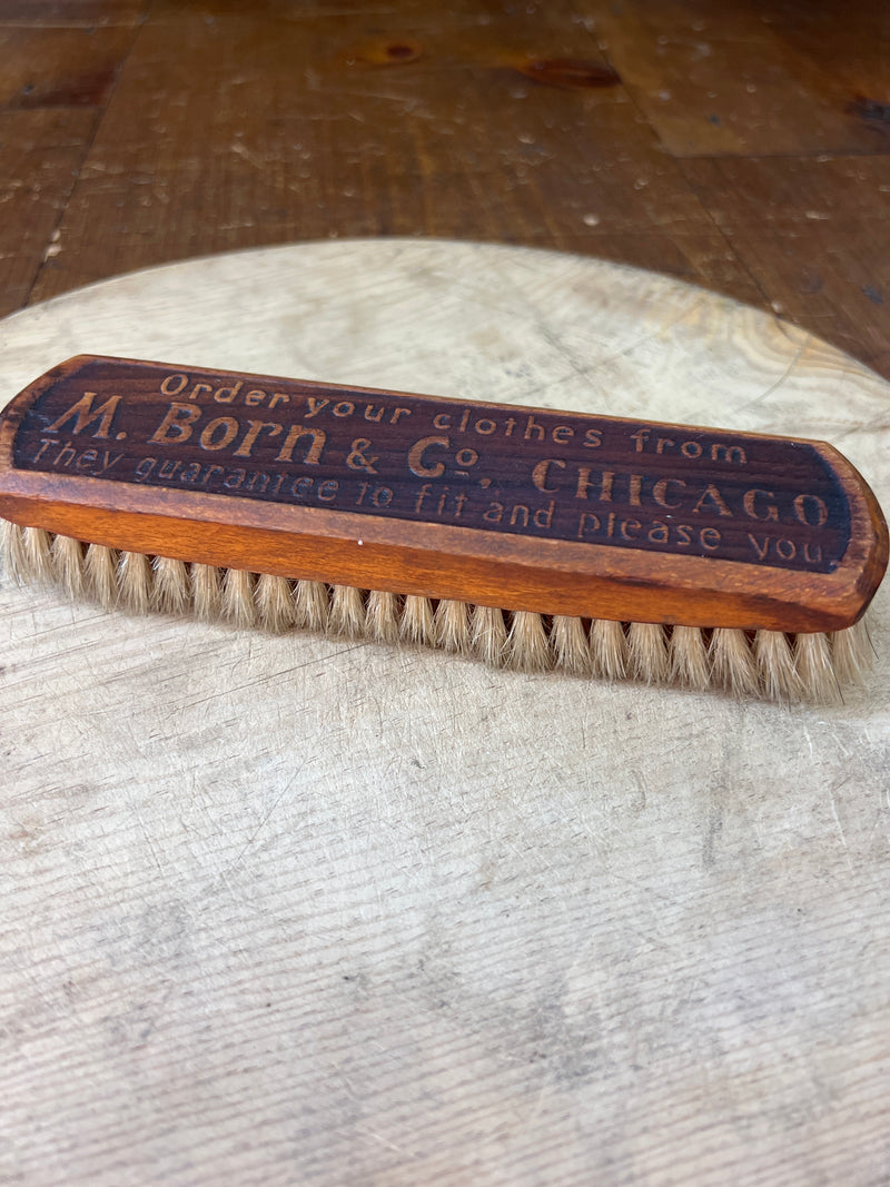 Antique M. Born + Co. Chicago Advertising Brush