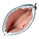 Forest Quilted Zipper Pouch